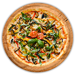 Vegetarian Pizza  9" 