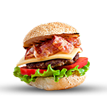 Bacon Burger  1/2 Lb 