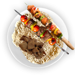 Chicken Shish & Lamb Doner Kebab 